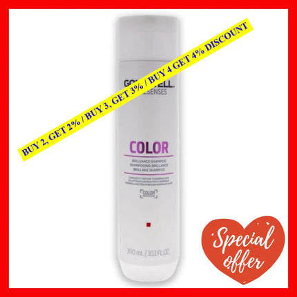 Dualsenses Color Brilliance Shampoo By Goldwell For Unisex - 10.1 Oz