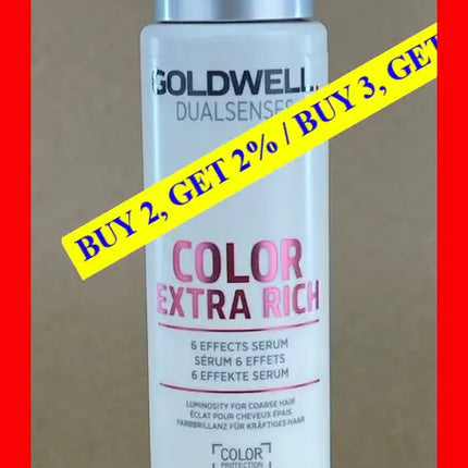 Dualsenses Color Extra Rich 6 Effects Serum By Goldwell For Unisex - 3.3 Oz