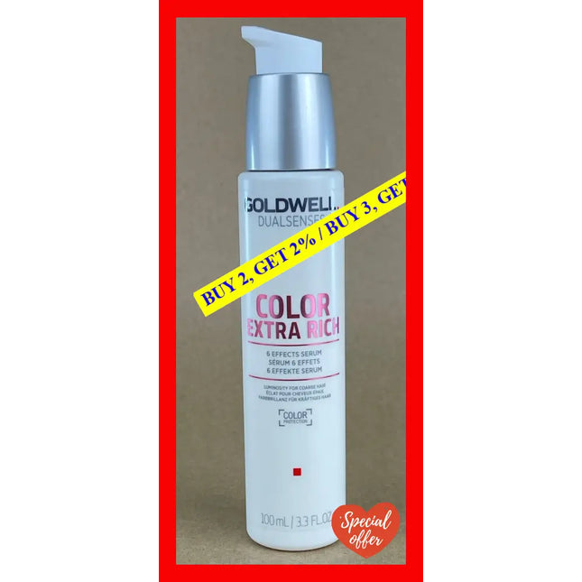 Dualsenses Color Extra Rich 6 Effects Serum By Goldwell For Unisex - 3.3 Oz