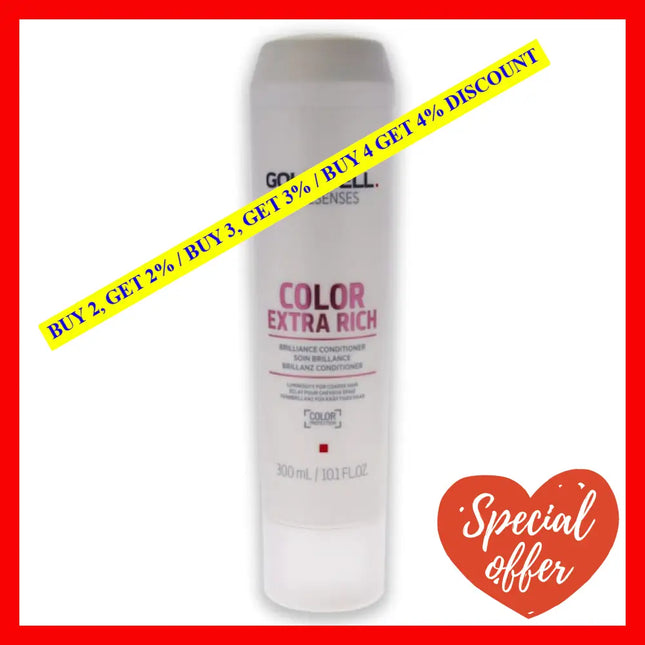 Dualsenses Color Extra Rich Brilliance Conditioner By Goldwell For Unisex - 10.1 Oz