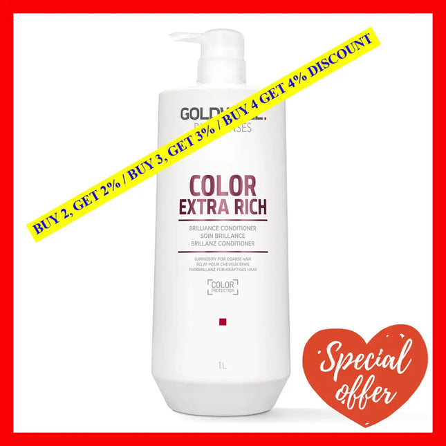Dualsenses Color Extra Rich Conditioner By Goldwell For Unisex - 34 Oz