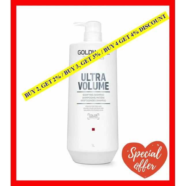 Dualsenses Ultra Volume Bodyfying Shampoo By Goldwell For Unisex - 34 Oz