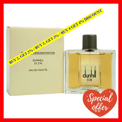 Dunhill 51.3N By Alfred For Men - 3.4 Oz Edt Spray (Tester)