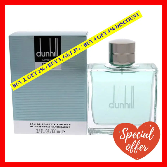 Dunhill Fresh By Alfred For Men - 3.4 Oz Edt Spray