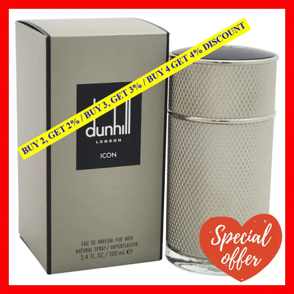 Dunhill Icon By Alfred For Men - 3.4 Oz Edp Spray