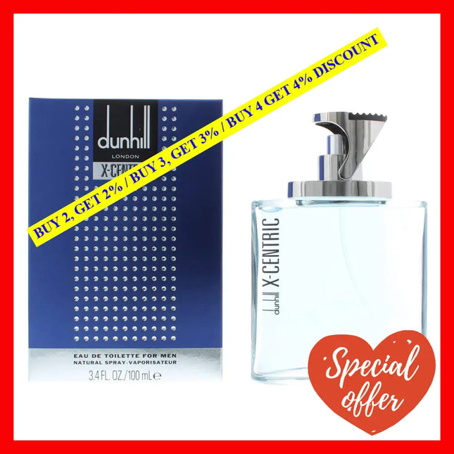 Dunhill London X-Centric By Alfred For Men - 3.4 Oz Edt Spray