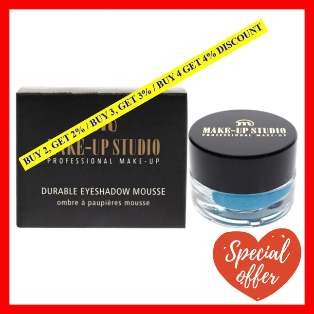 Durable Eyeshadow Mousse - Turquoise Treasure By Make-Up Studio For Women 0.17 Oz Eye Shadow