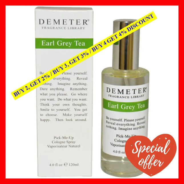 Earl Grey Tea By Demeter For Women - 4 Oz Cologne Spray