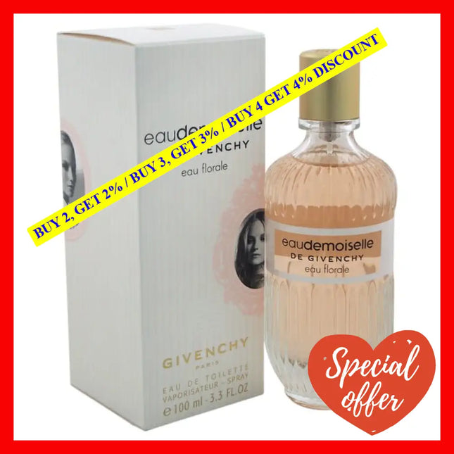 Eaudemoiselle De Givenchy Eau Florale By For Women - 3.3 Oz Edt Spray