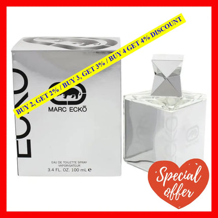 Ecko By Marc For Men - 3.4 Oz Edt Spray