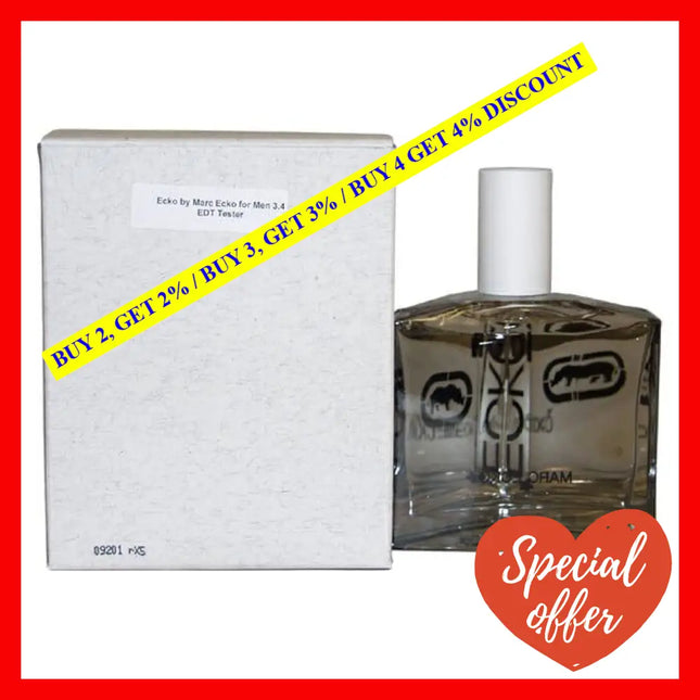 Ecko By Marc For Men - 3.4 Oz Edt Spray (Tester)