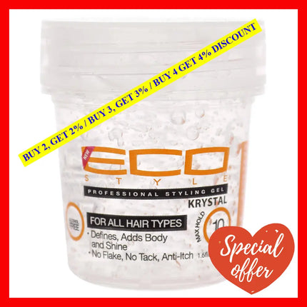 Eco Style Gel - Krystal By Ecoco For Unisex 1.6 Oz
