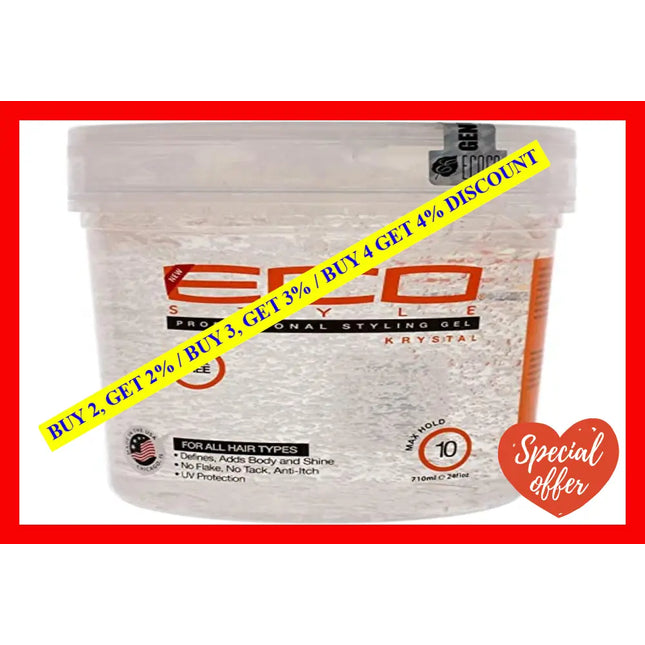 Eco Style Gel - Krystal By Ecoco For Unisex 24 Oz