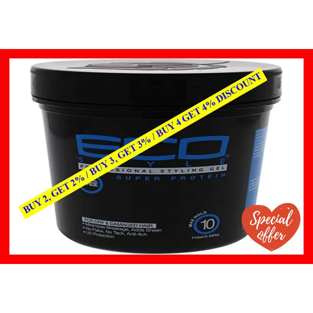 Eco Style Gel - Super Protein By Ecoco For Unisex 24 Oz
