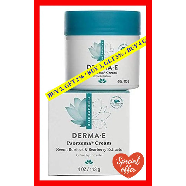 Eczema Relief Cream By Derma-E For Unisex - 4 Oz