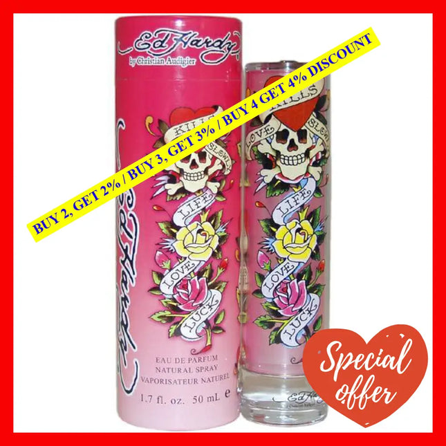 Ed Hardy By Christian Audigier For Women - 1.7 Oz Edp Spray