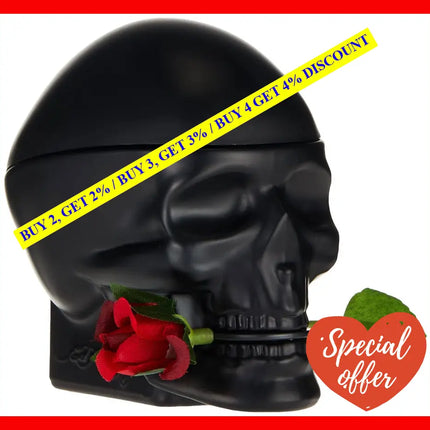 Ed Hardy Skulls And Roses By Christian Audigier For Men - 3.4 Oz Edt Spray