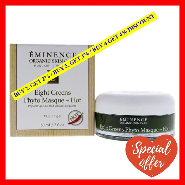 Eight Greens Phyto Masque - Hot By Eminence For Unisex 2 Oz Mask
