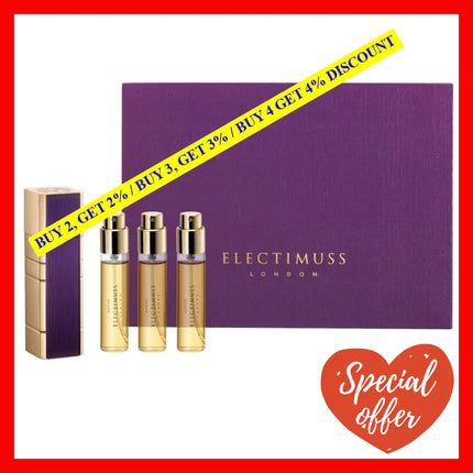 Electimuss Auster 3 X 0.33 Oz / 10 Ml Pure Parfum Unisex