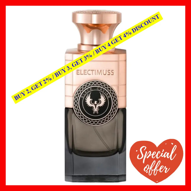 Electimuss Black Caviar Pure Parfumand Unisex 3.4 Oz / 100 Ml