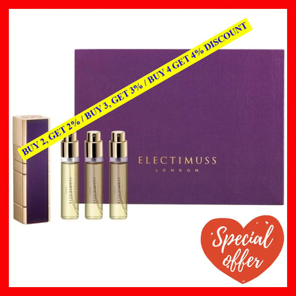 Electimuss Capua Travel Set 3 X 0.33 Oz / 10 Ml Pure Parfum Unisex