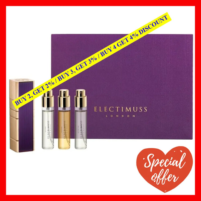 Electimuss Eternally Yours Travel Set 3 X 0.33 Oz / 10 Ml Pure Parfum Unisex