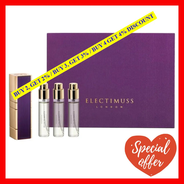 Electimuss Rhodanthe 3 X 0.33 Oz / 10 Ml Pure Parfum Unisex