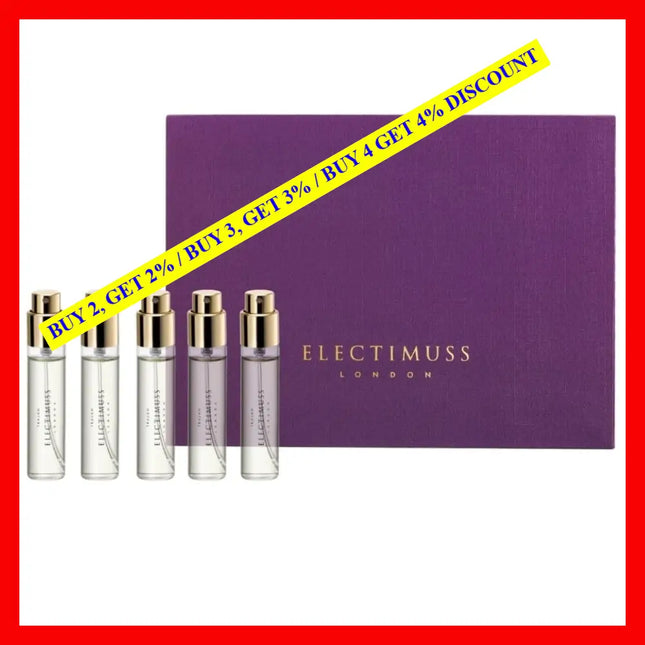 Electimuss Trajan Travel Set Refill 5 X 0.33 Oz / 10 Ml Pure Parfum Unisex