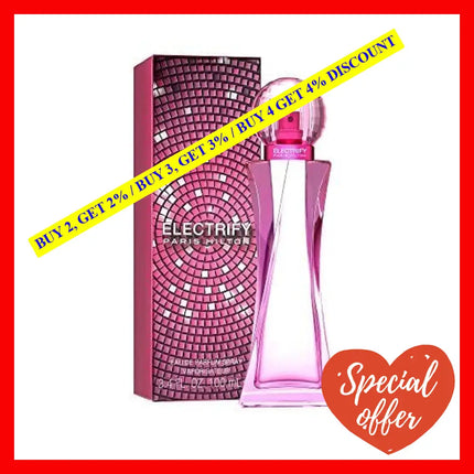 Electrify By Paris Hilton For Women - 3.4 Oz Edp Spray