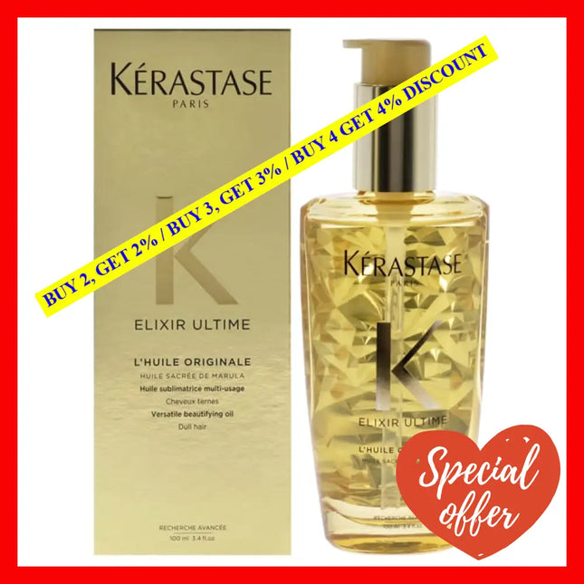 Elixir Ultime Versatile Beautifying Oil By Kerastase For Unisex - 3.4 Oz
