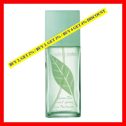 Elizabeth Arden Green Tea Eau De Toilette For Women 3.3 Oz / 100 Ml