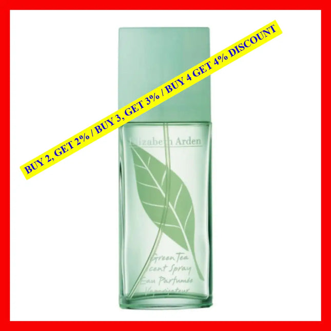 Elizabeth Arden Green Tea Eau De Toilette For Women 3.3 Oz / 100 Ml