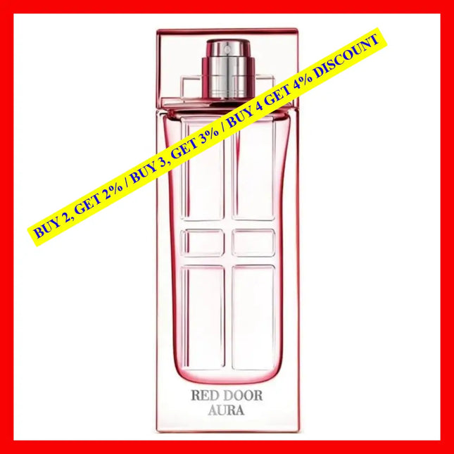 Elizabeth Arden Red Door Aura Eau De Toilette For Women 1.7 Oz / 50 Ml