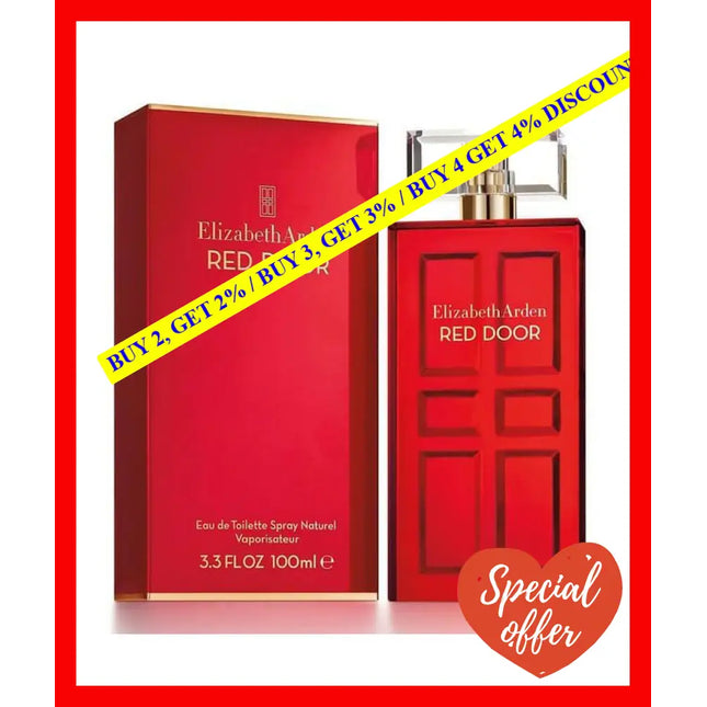 Elizabeth Arden Red Door Edt Spray For Women 100Ml - 85805558420