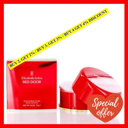 Elizabeth Arden Red Door For Women Dusting Powder Door/Elizabeth 2.6 Oz (Women)