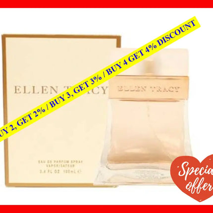 Ellen Tracy By For Women. Eau De Parfum Spray 3.4 Oz.