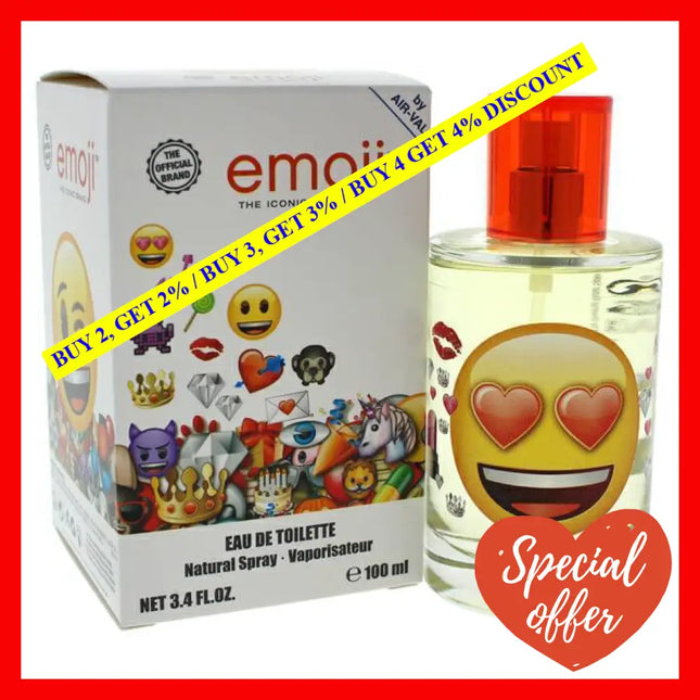Emoji By For Kids - 3.4 Oz Edt Spray