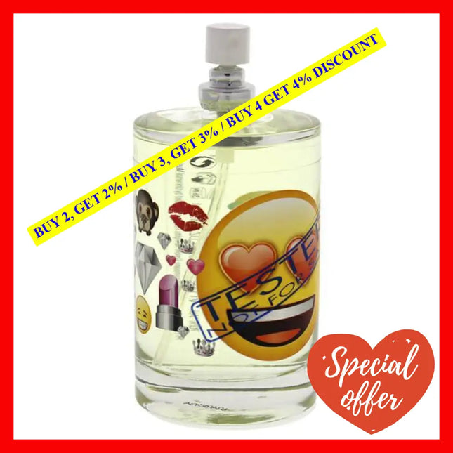 Emoji By For Kids - 3.4 Oz Edt Spray (Tester)