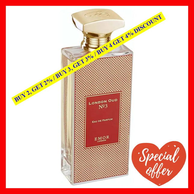 Emor London Oud No. 3 4.2 Oz / 125 Ml Eau De Parfum For Women