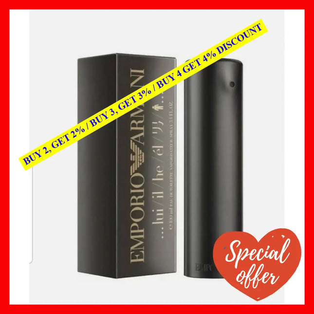 Emporio Armani By Giorgio For Men - 3.4 Oz Edt Spray.