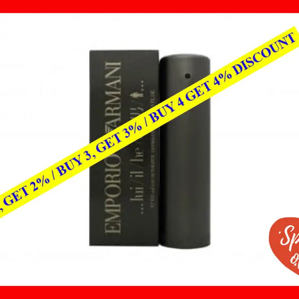 Emporio Armani By Giorgio For Men. Eau De Toilette Spray 1.7 Ounces