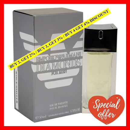Emporio Armani Diamonds By Giorgio For Men - 1.7 Oz Edt Spray