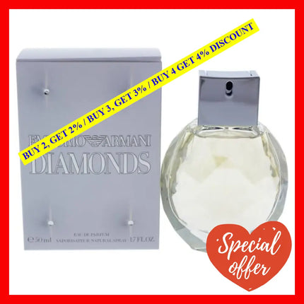 Emporio Armani Diamonds By Giorgio For Women - 1.7 Oz Edp Spray