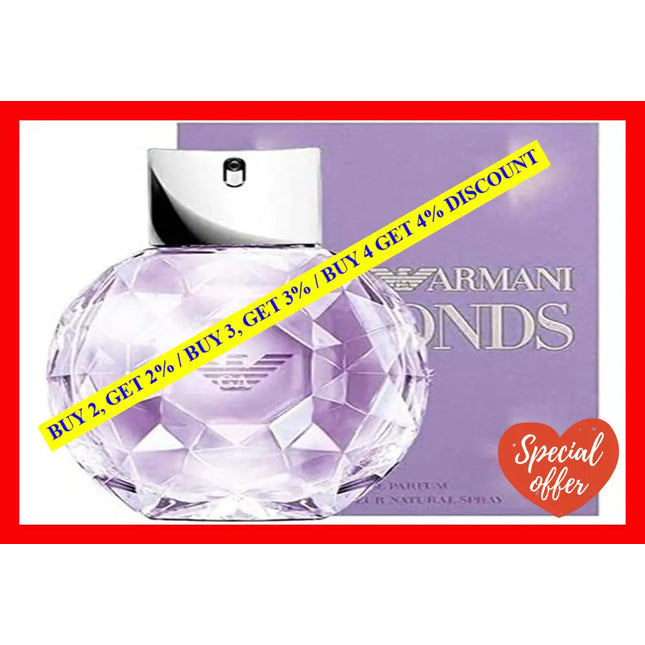Emporio Armani Diamonds Violet By Giorgio For Women - 1.7 Oz Edp Spray
