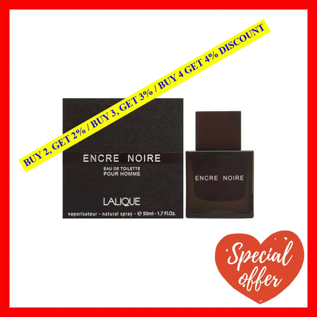 Encre Noire Lalique By For Men - 1.7 Oz Edt Spray