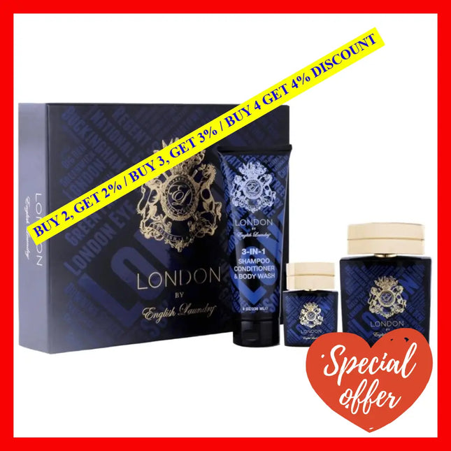 English Laundry London 3 Piece Gift Set For Men