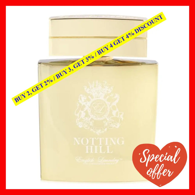 English Laundry Notting Hill Eau De Parfum For Men 3.4 Oz / 100 Ml