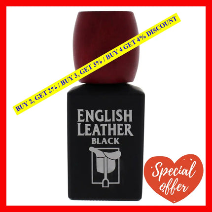 English Leather Black By Dana For Men - 3.4 Oz Cologne Spray