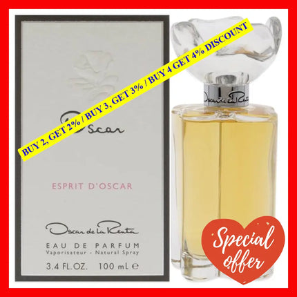 Esprit Doscar By Oscar De La Renta For Women - 3.4 Oz Edp Spray