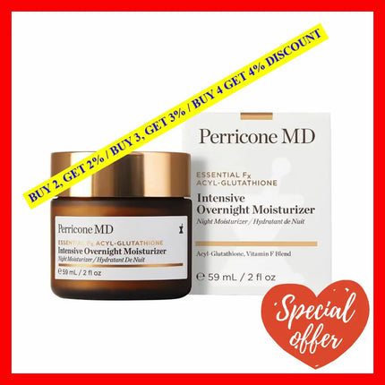 Essential Fx Acyl-Glutathione Intensive Overnight Moisturizer By Perricone Md For Women - 2 Oz